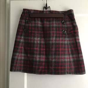 Plaid Skirt